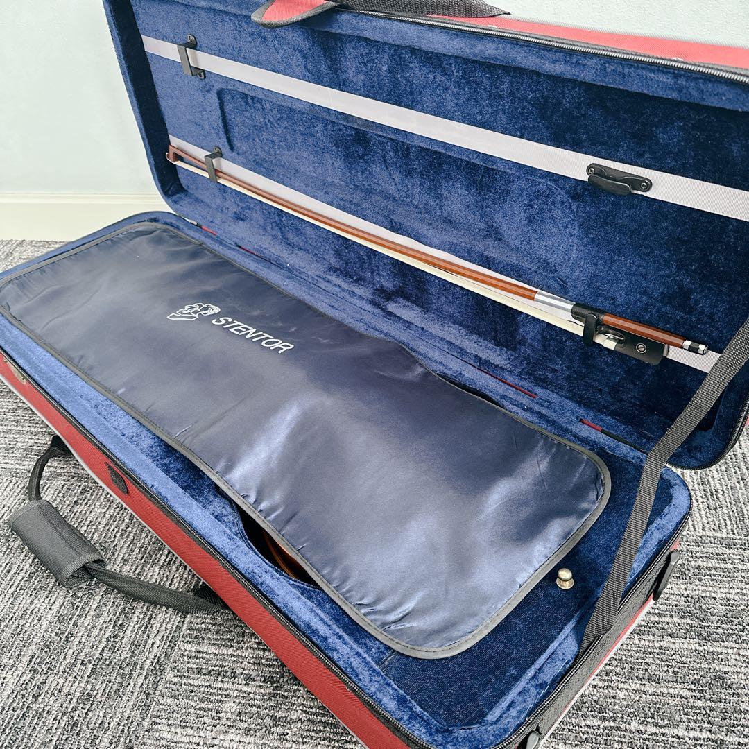 美品 Stentor ステンター ビオラ 15.5 初心者 弓 ケース付 貝装飾