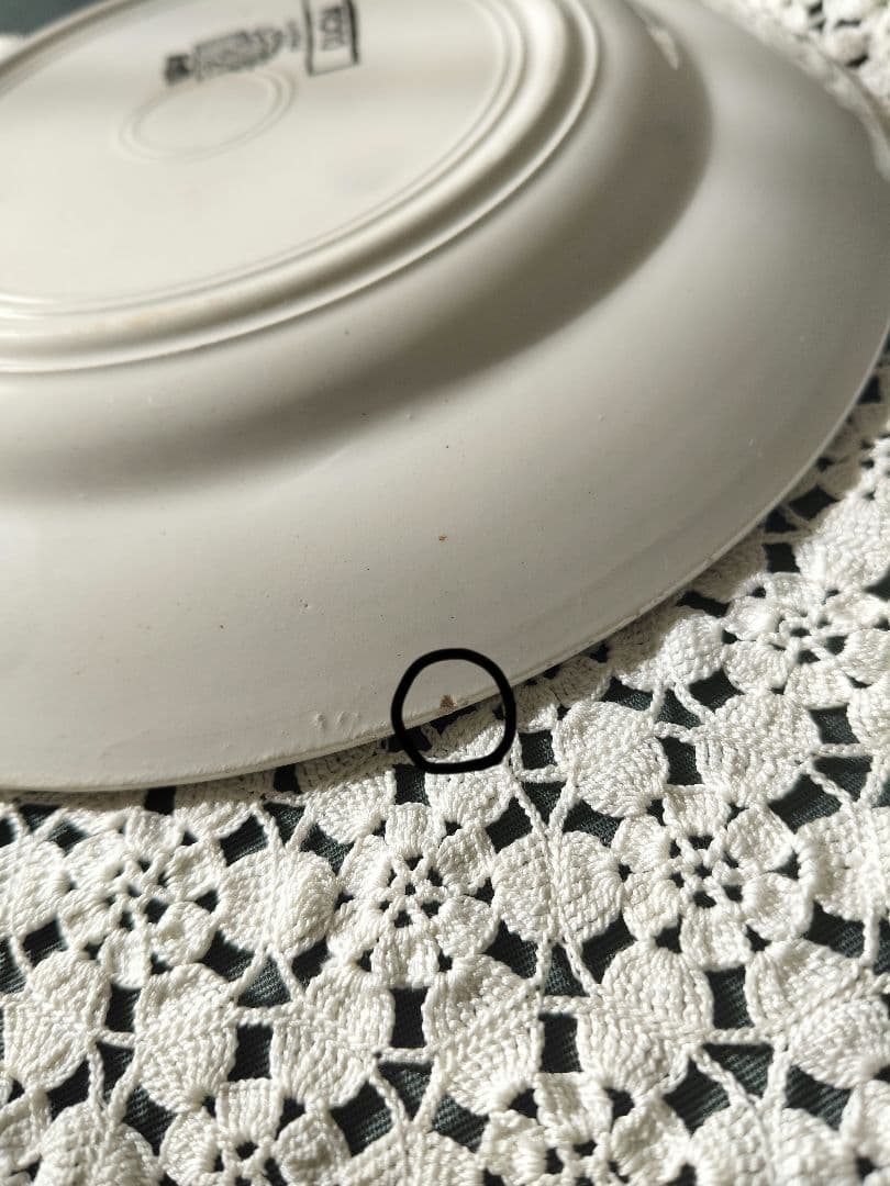 【11/5まで】サルグミンヌ　DIJON 薔薇　ヴィンテージプレート２枚組