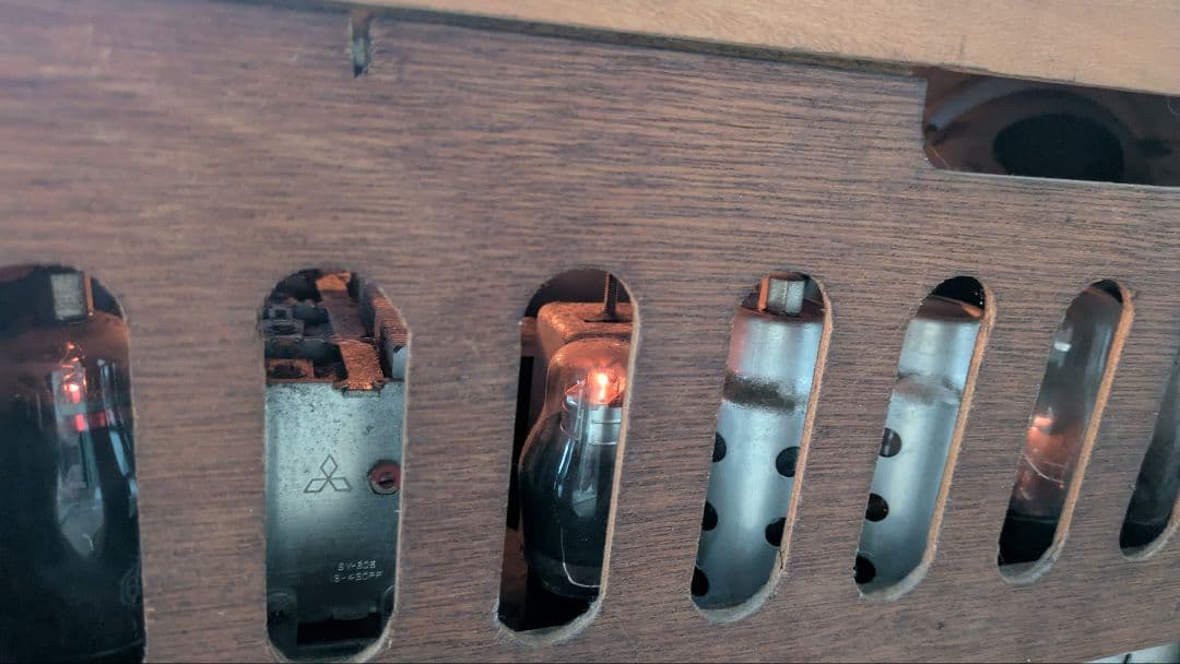 昭和レトロ　三菱　真空管ラジオ　ジャンク品