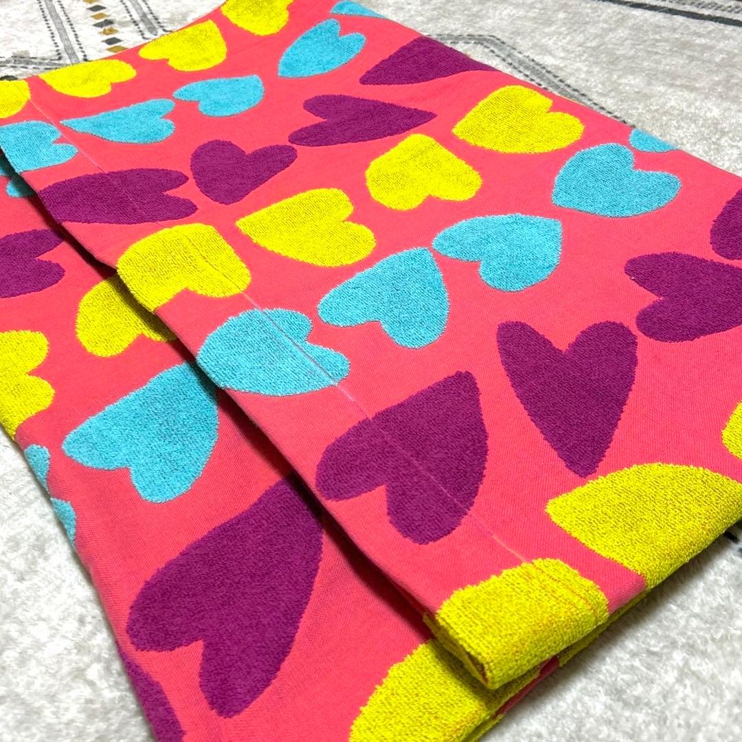 マタノアツコ タオルケット1枚　アウトレット ハート①