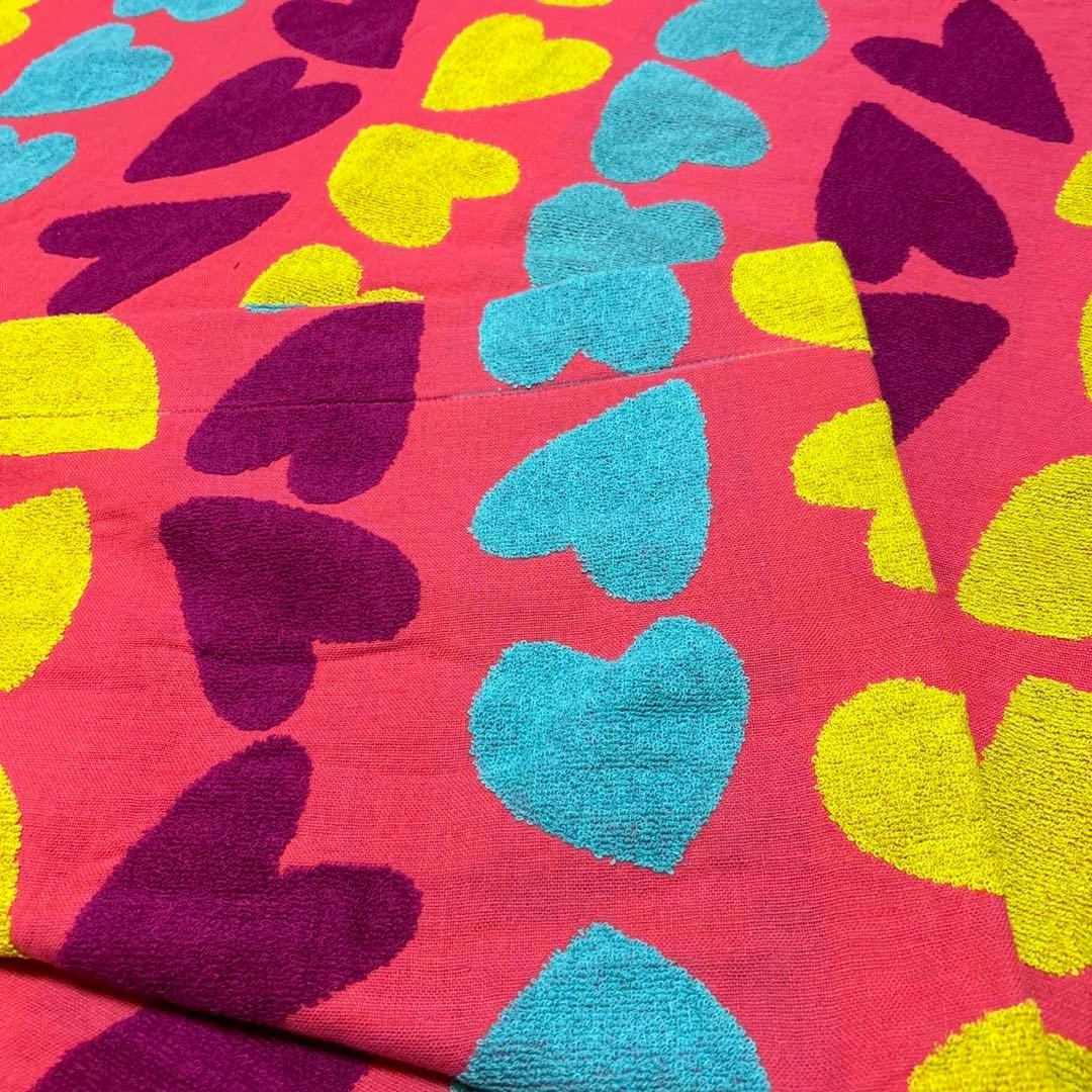 マタノアツコ タオルケット1枚　アウトレット ハート①