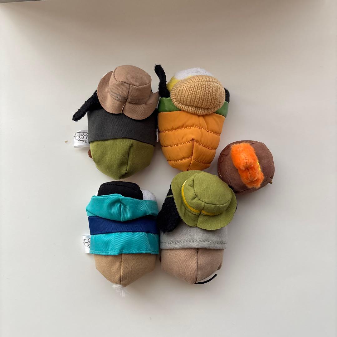 ディズニーツムツム　キャンプセット ミッキー　グーフィー　ドナルド　プルート