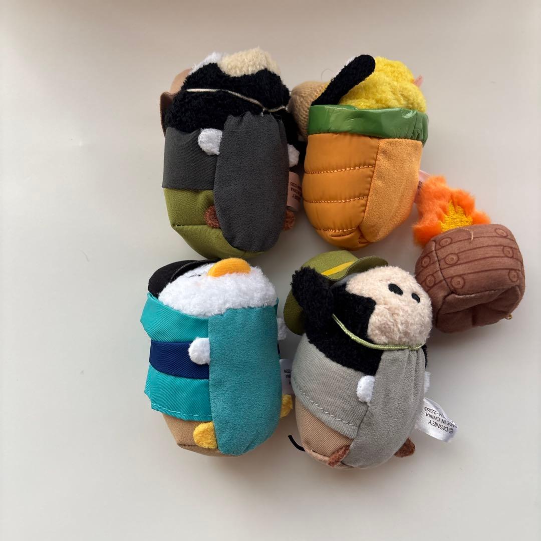 ディズニーツムツム　キャンプセット ミッキー　グーフィー　ドナルド　プルート