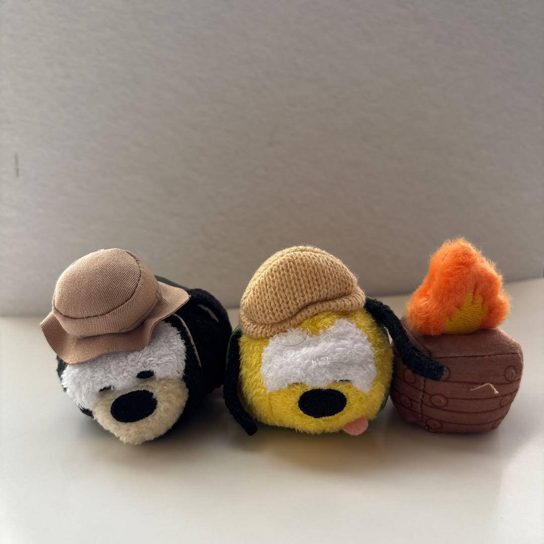 ディズニーツムツム　キャンプセット ミッキー　グーフィー　ドナルド　プルート