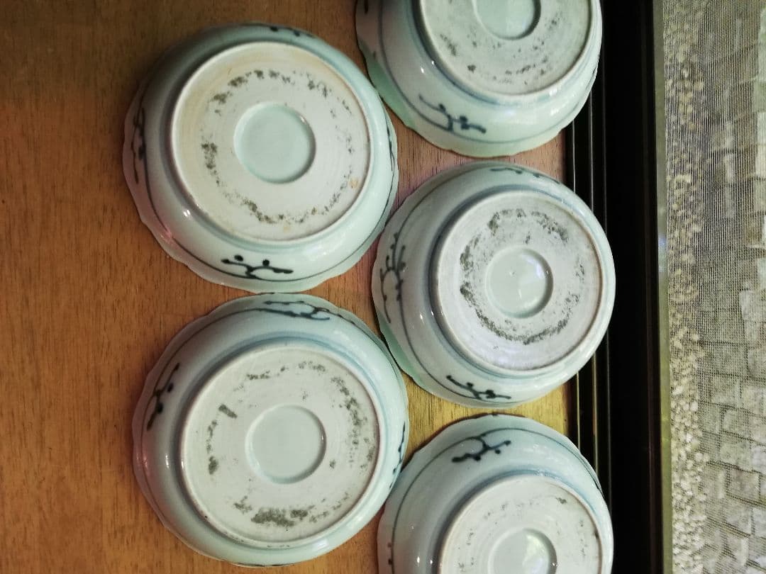 古伊万里(江戸中～後期)染め付け