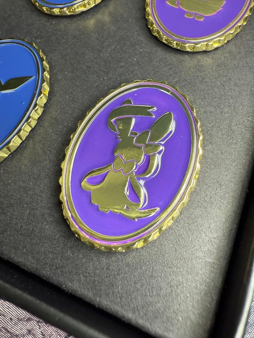 【限定】ポケモン×ロンドン自然史博物館コラボ　ブイズピンバッジセット