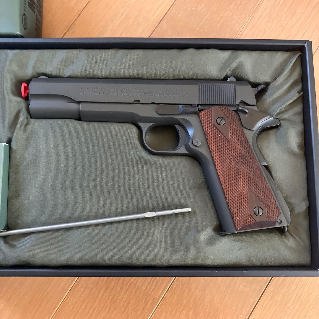 コルトガバメント　マルイ　木製グリップ