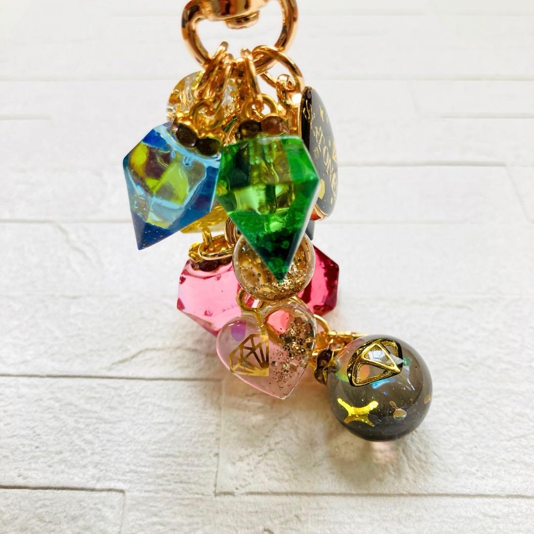 シバ犬ページ　SixTONES名入れチャーム　レジンキーホルダー4点