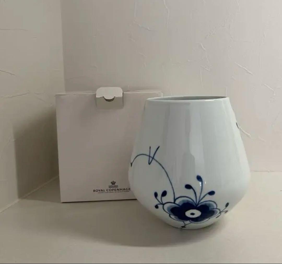 ロイヤルコペンハーゲン　メガ　花瓶　フラワーベース　Ｍ