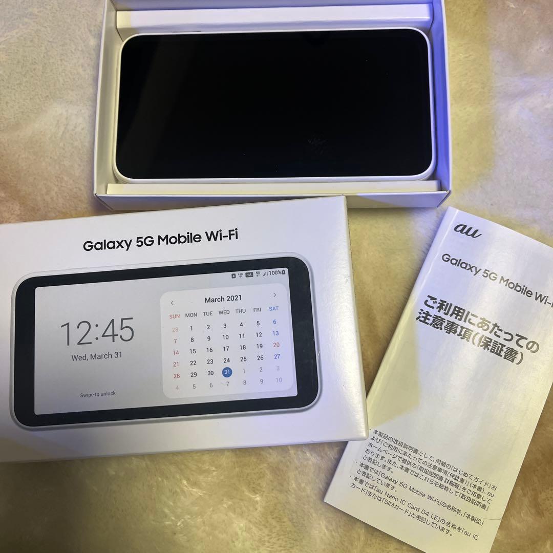Galaxy 5G Mobile Wi-Fi SCR01 【中古美品通電確認済】