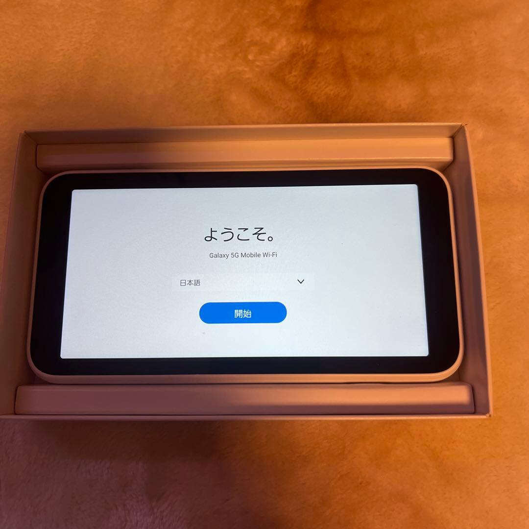Galaxy 5G Mobile Wi-Fi SCR01 【中古美品通電確認済】