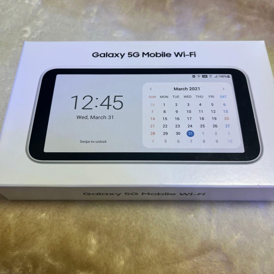 Galaxy 5G Mobile Wi-Fi SCR01 【中古美品通電確認済】