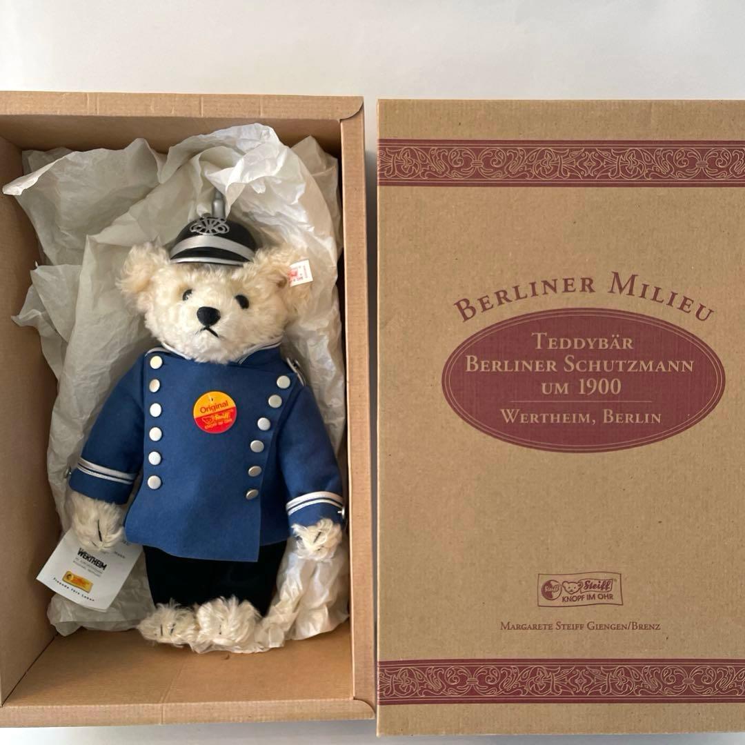 Steiffシュタイフ　べルリン巡査ベア BERLINER SCHUTZMANN