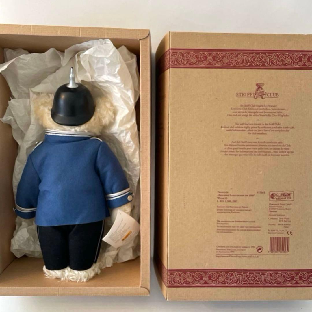 Steiffシュタイフ　べルリン巡査ベア BERLINER SCHUTZMANN