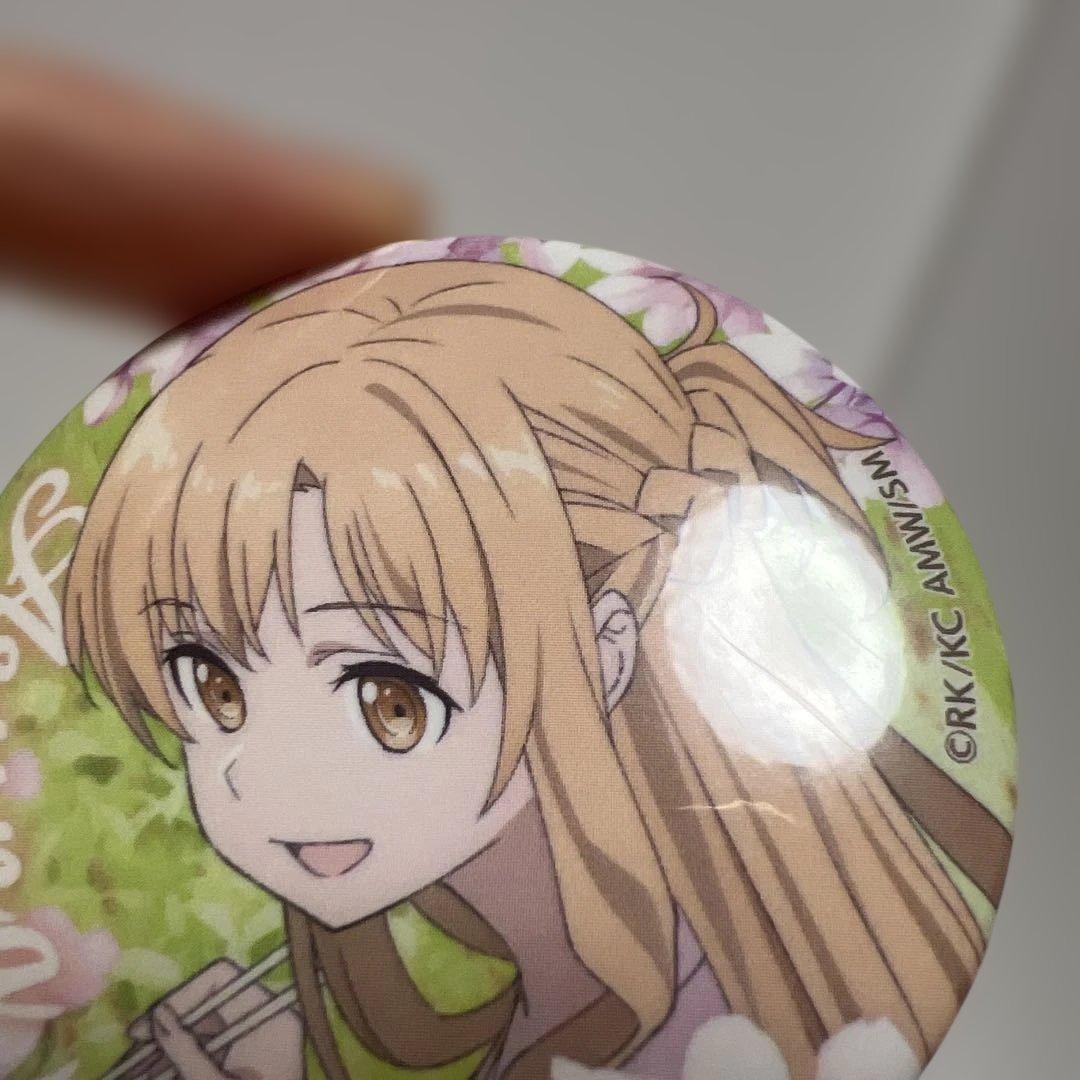 ソードアート・オンライン オーディナルスケール キリト アスナ 缶バッジ