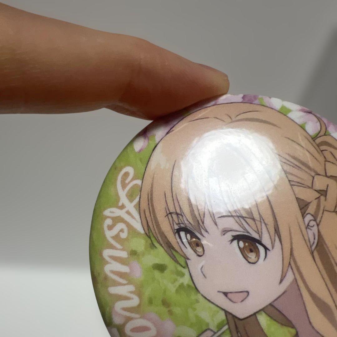 ソードアート・オンライン オーディナルスケール キリト アスナ 缶バッジ