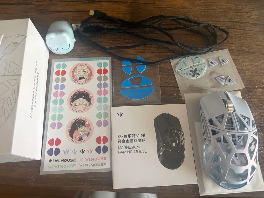 マウス・トラックボール WLMOUSE Beast X Mini (Ice Blue)