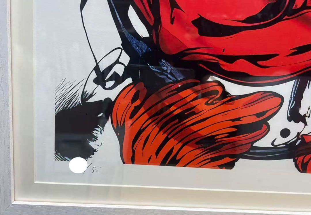 SHUN SUDO「for Flora-ss-Red」シルクスクリーンED35