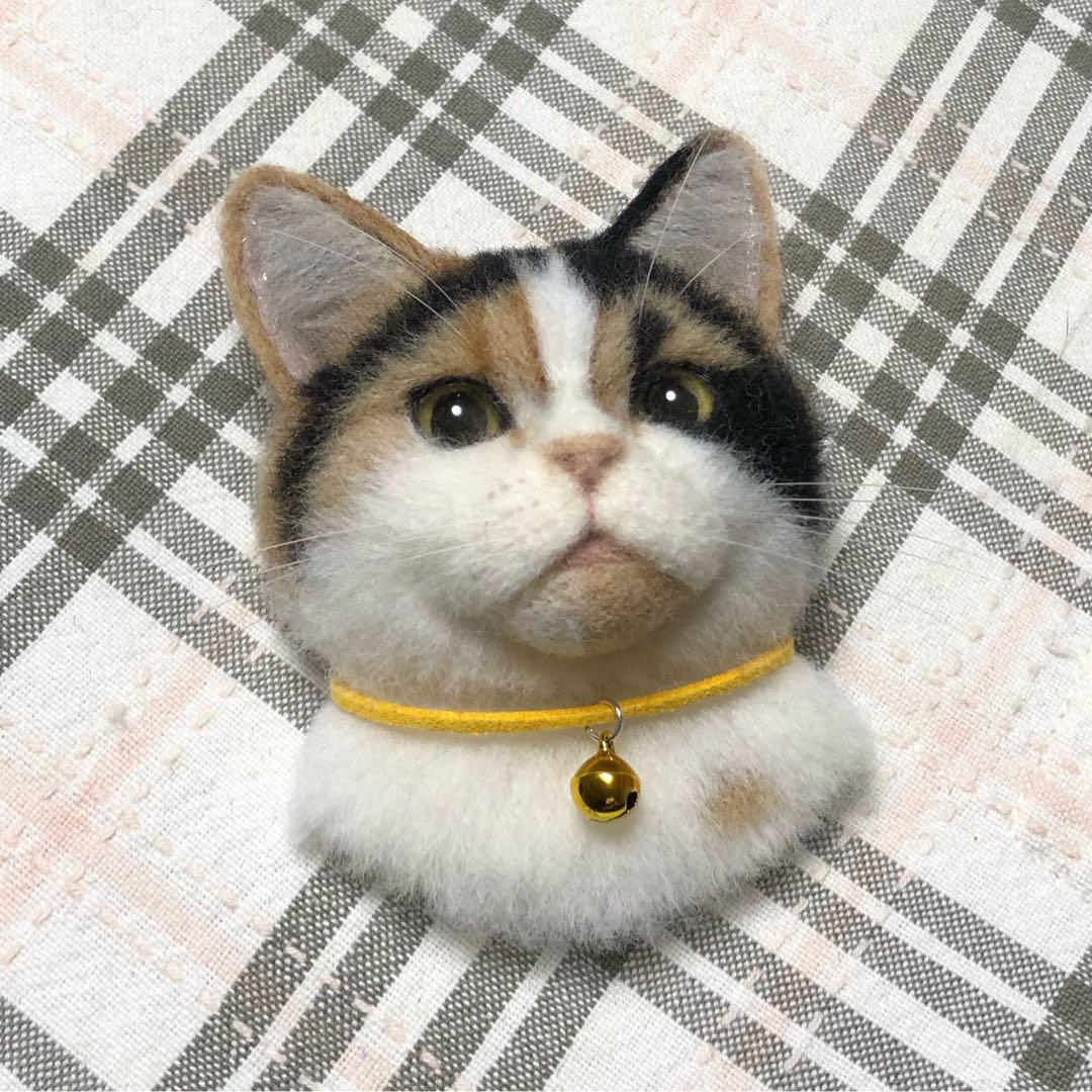 羊毛フェルト 猫 ハンドメイド れな