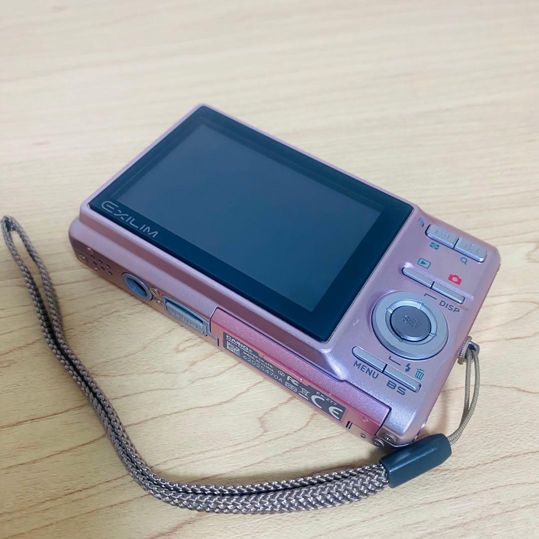 CASIO EXILIM EX-Z77 ピンク デジカメ　デジタルカメラ