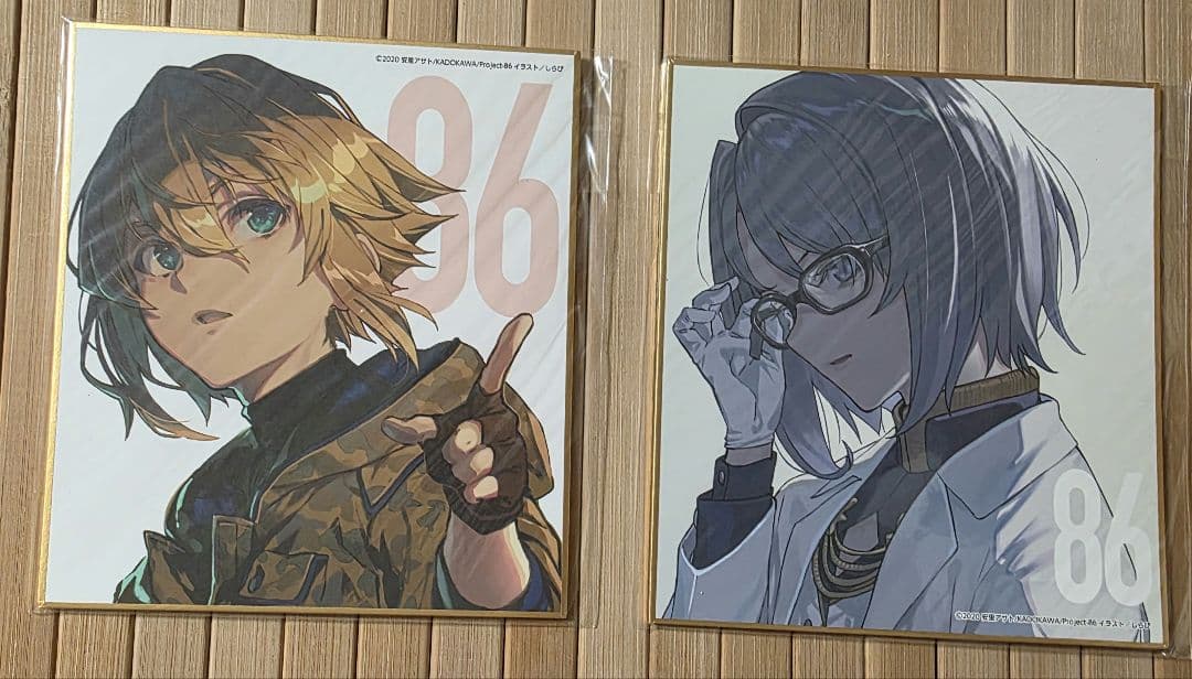 2021年 くじ引き堂 おまけ ランダム色紙 10種コンプセット