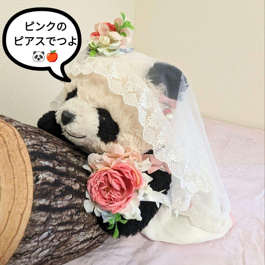 シャンシャン様♡オーダー♡２歳シャン♡抱っこシャン♡クロッカスレイ＆ヘッドドレス