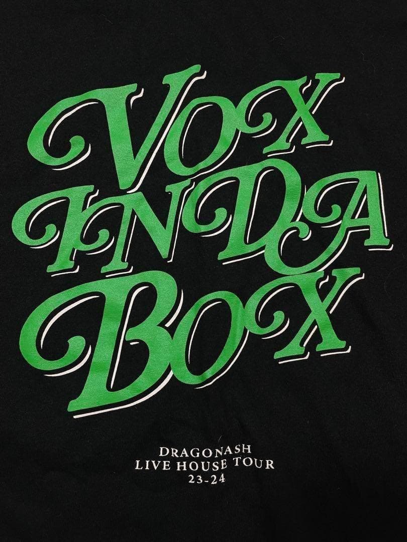 Dragon Ash ロンT VOX in DA BOX ブラック XLサイズ