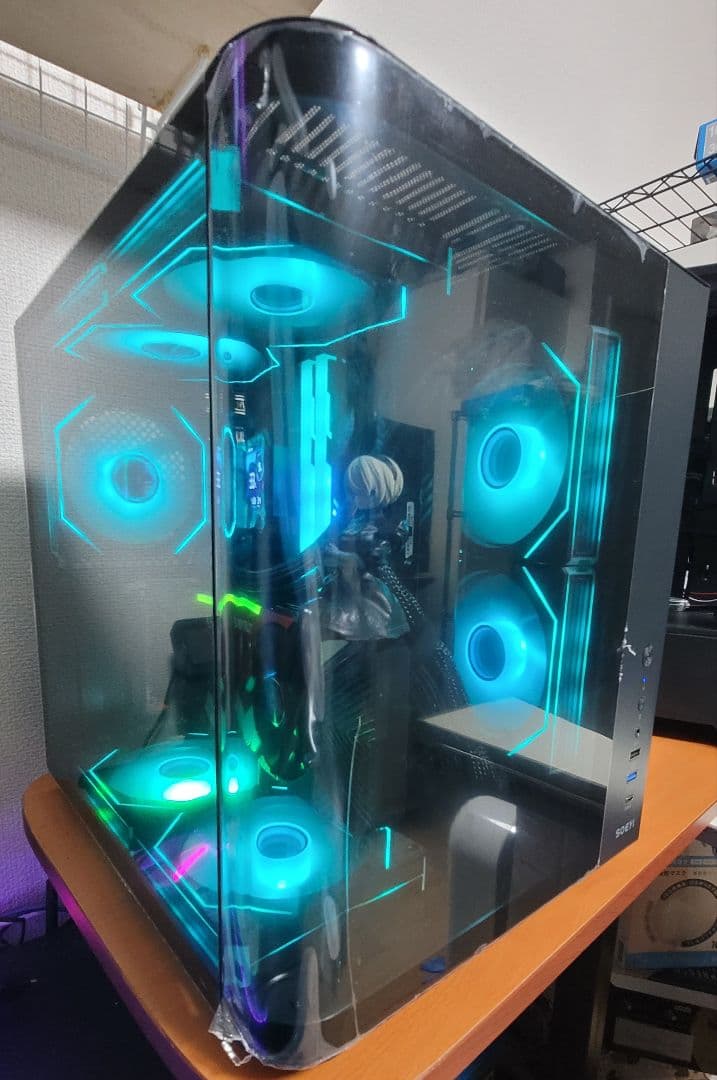 【極美】液晶水冷＆GPU縦置き ゲーミングPC i7 RTX2070