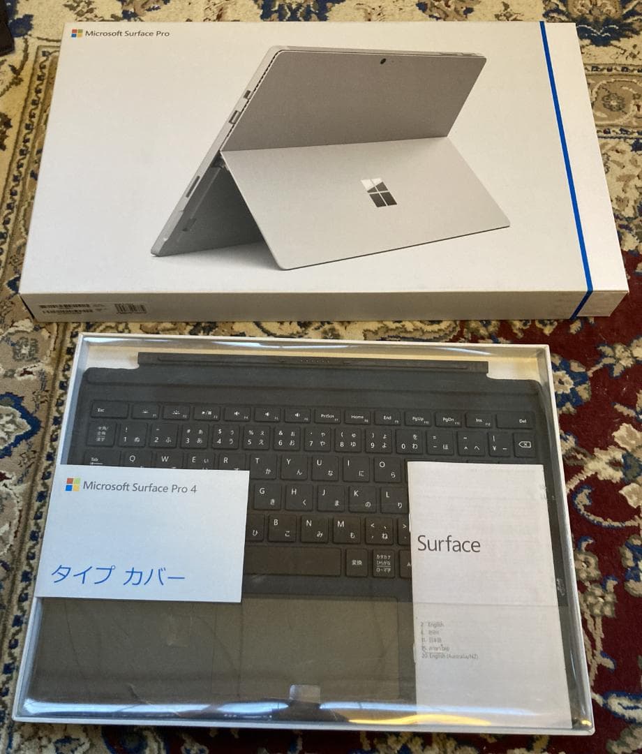 Microsoft SurfacePro4 純正キーボード 純正ペン付き