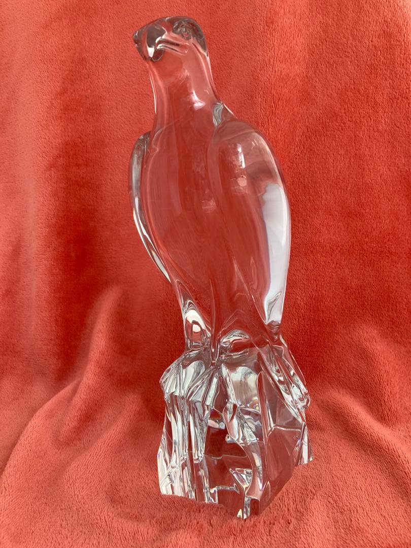 ❤️特大❤️バカラ　鳥　ワシ　鷲　鷹　イーグル　ファルコン　鳥　置物