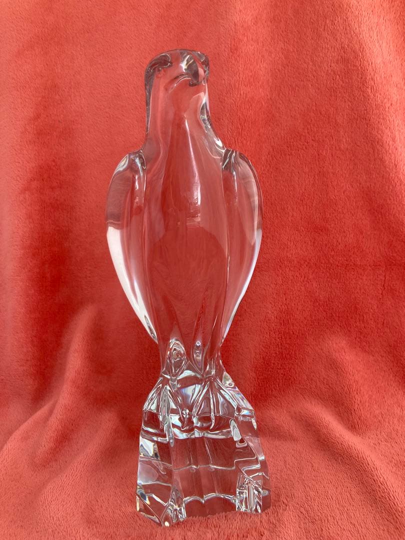 ❤️特大❤️バカラ　鳥　ワシ　鷲　鷹　イーグル　ファルコン　鳥　置物