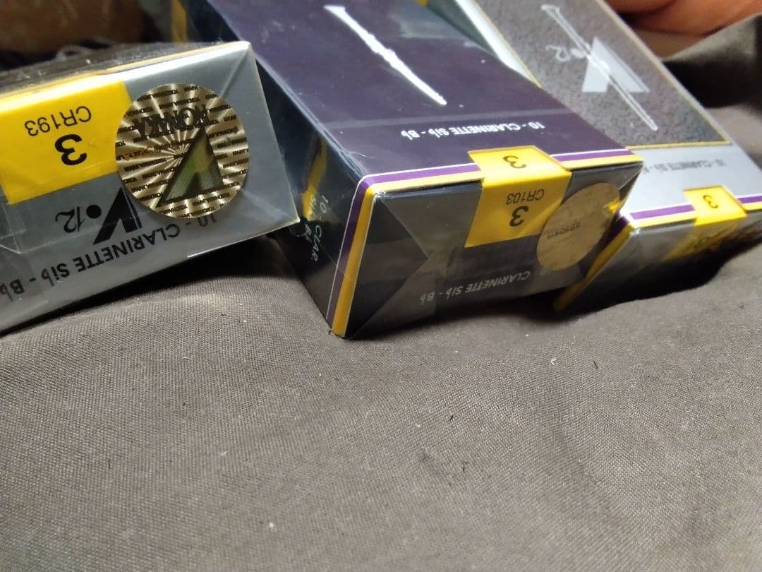 Vandorenラリネット3番 Si♭ B♭ V12とヴァンドレン紺色のセット