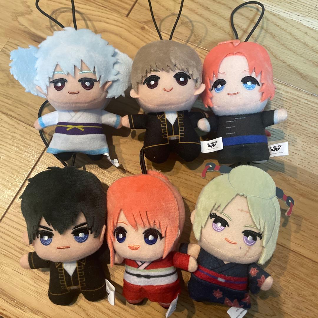 銀魂 吉原大炎上　ちみっともぬい　6種　ナムコ