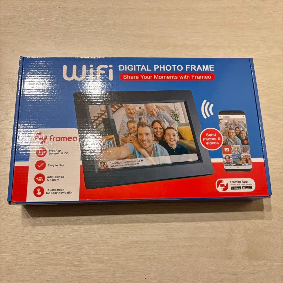 デジタルフォトフレーム 10.1インチ 遠隔転送 電子フォトフレーム