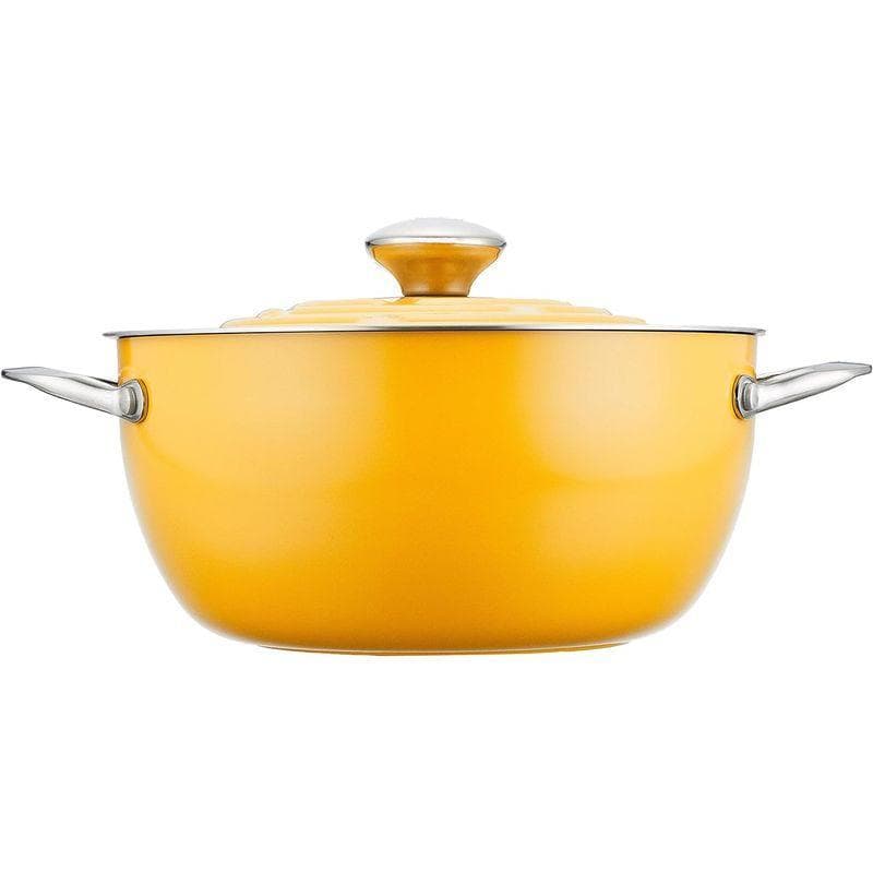 ✨美品✨ MEYER 両手鍋 24cm ライトポットセット イエロー IH対応