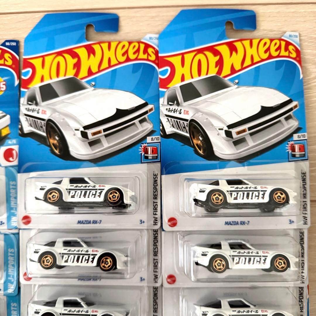 【新品•未開封】ホットウィール 100台　まとめ売り RX-7 パトカー　GTR