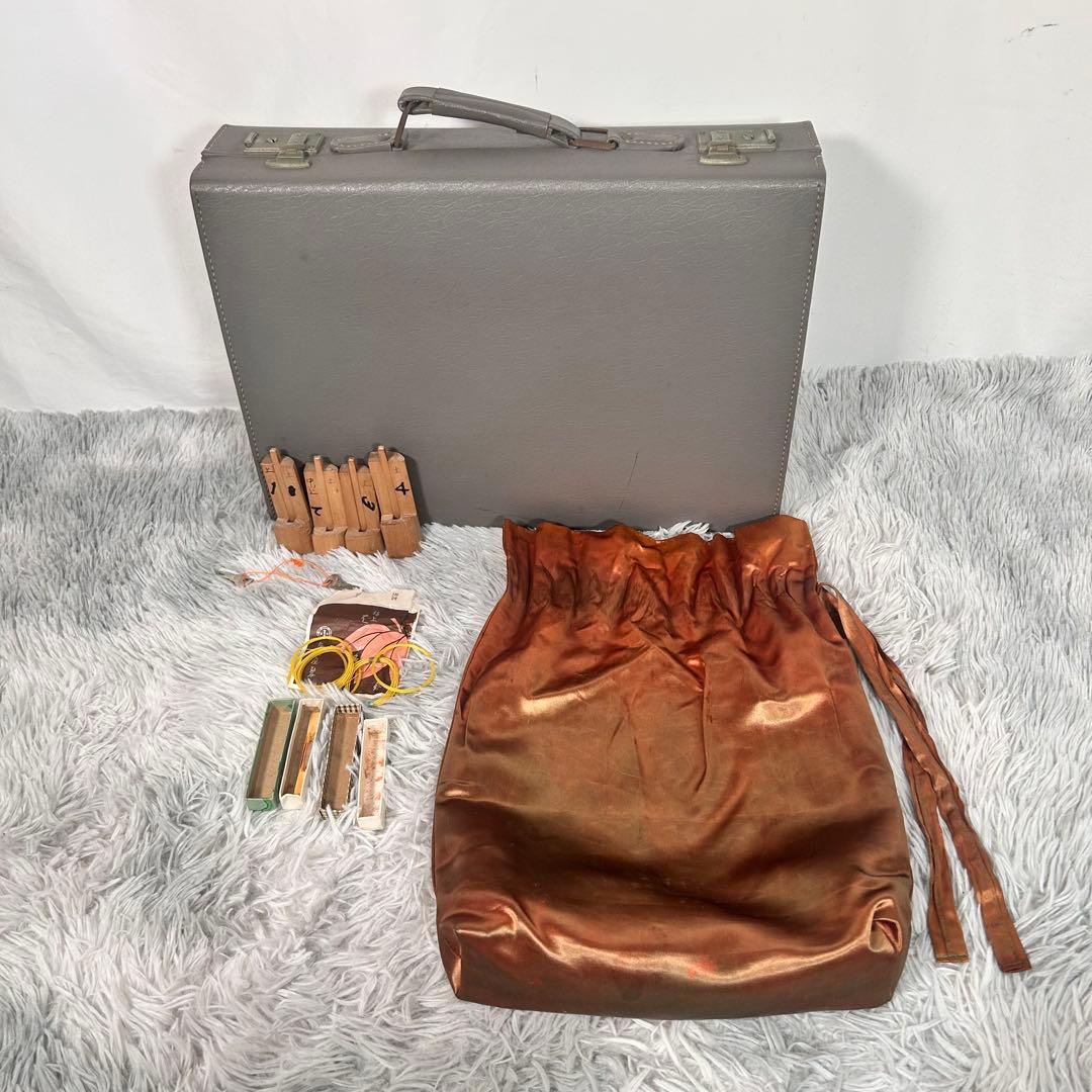 【希少】長唄三味線　細棹　紫檀　正寸　丸打胴　一本溝