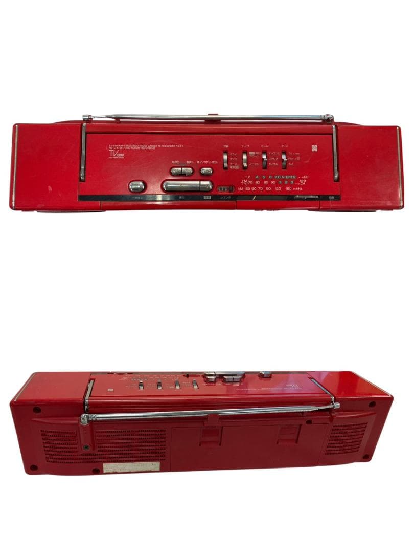 HFY107 ★現状品★ National ステレオラジオカセットRX-F3