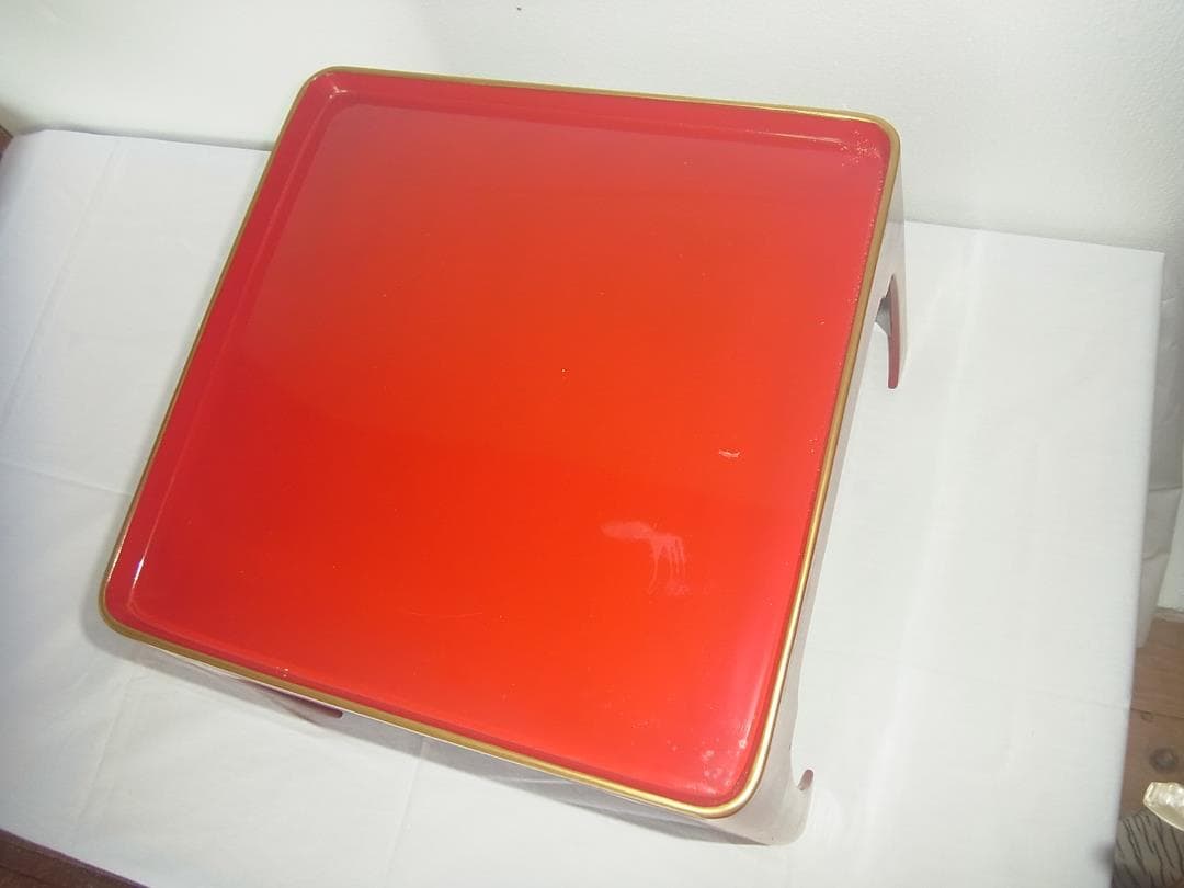 越前漆器　　本漆塗り　　　お膳　　1膳