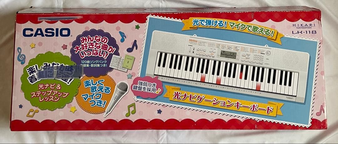 CASIO LK-118 カシオ 光ナビゲーション キーボード