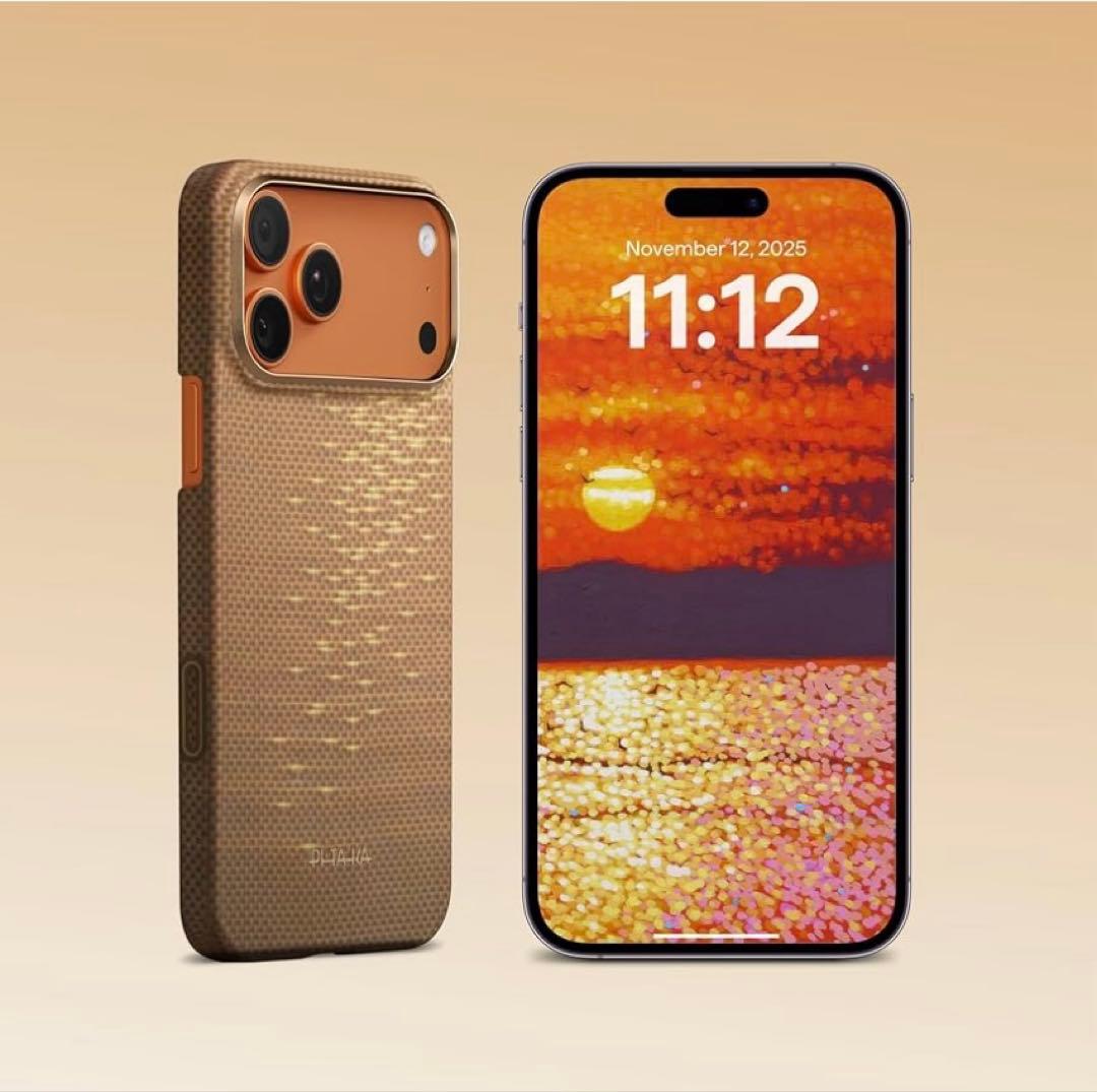 PITAKA iPhone 17 Pro用ケース 極薄 MagSafe対応