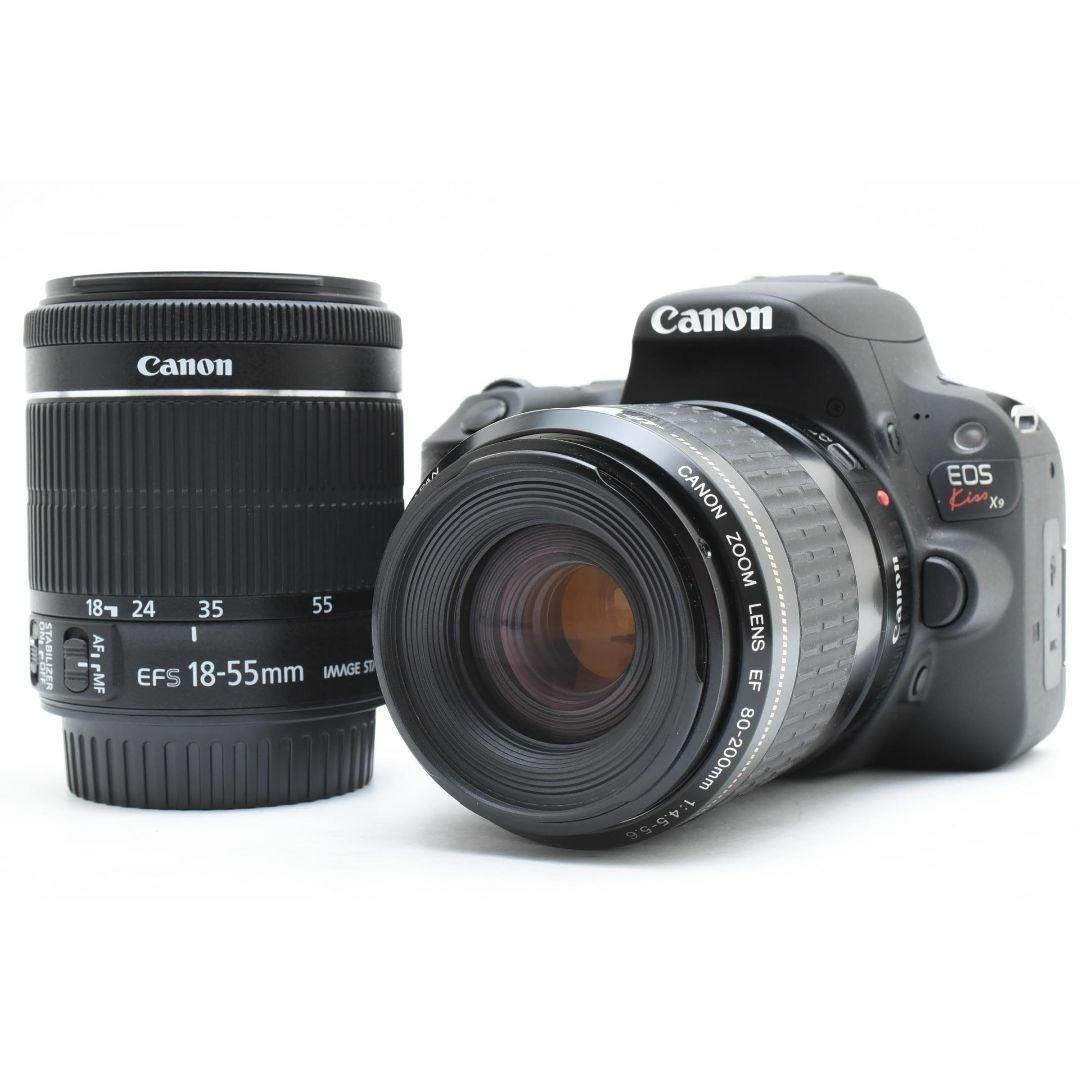 ❤️SNSにすぐにアップ❤️Canon Kiss X9❤️ダブルズームセット❤️