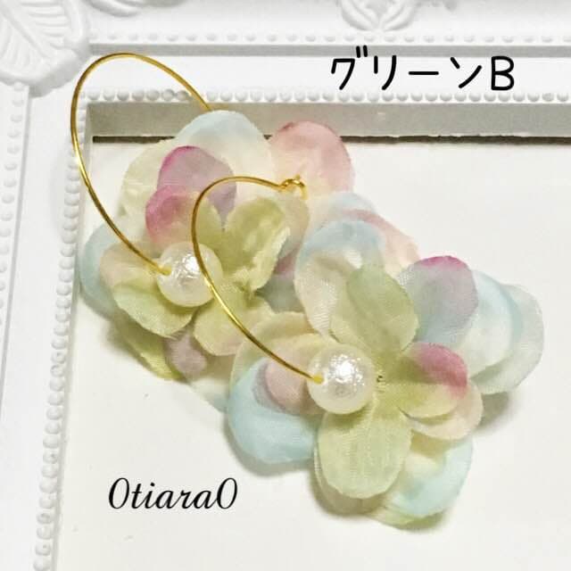 フラワーフープ グリーンd