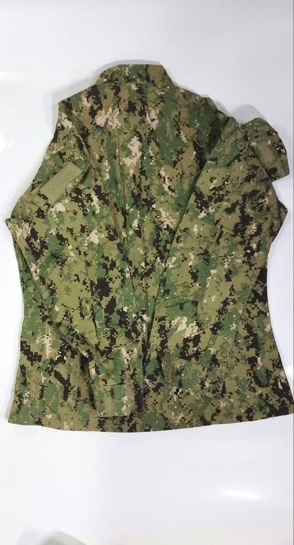 サバゲー引退セット EMERSON製 AOR2 迷彩服上下・ベスト・キャップ