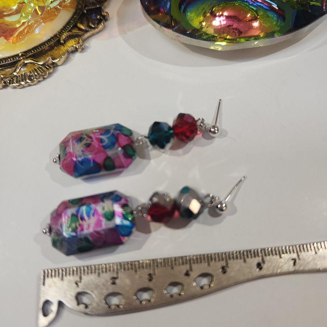 ハンドメイドピアス3318