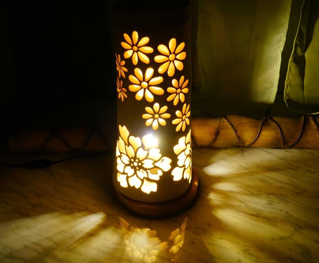 竹あかり　彩と華　〜〜百花繚乱〜〜　２つの美しさが楽しめる