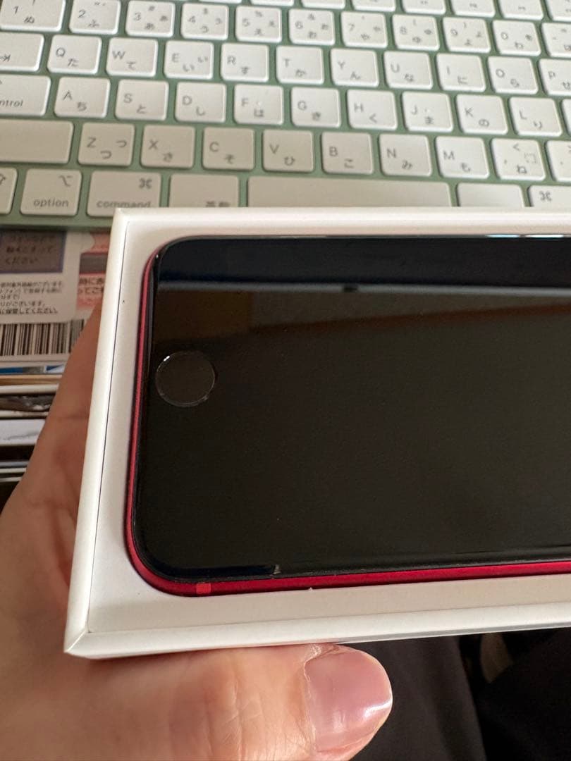 iPhone SE3 カメラ❌ ジャンク64G SIMフリー バッテリー84%