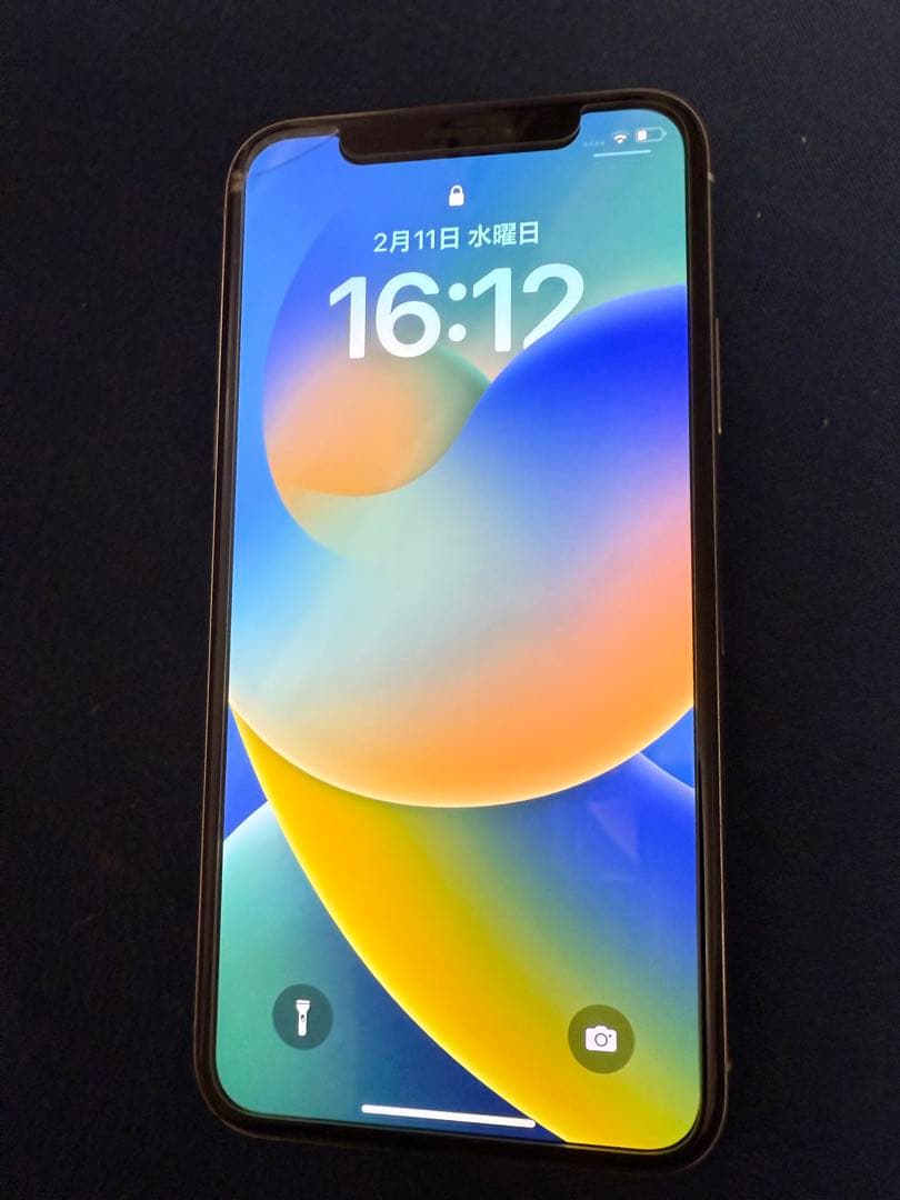 ニーナiPhoneX 【256GB】バッテリー最大容量85％