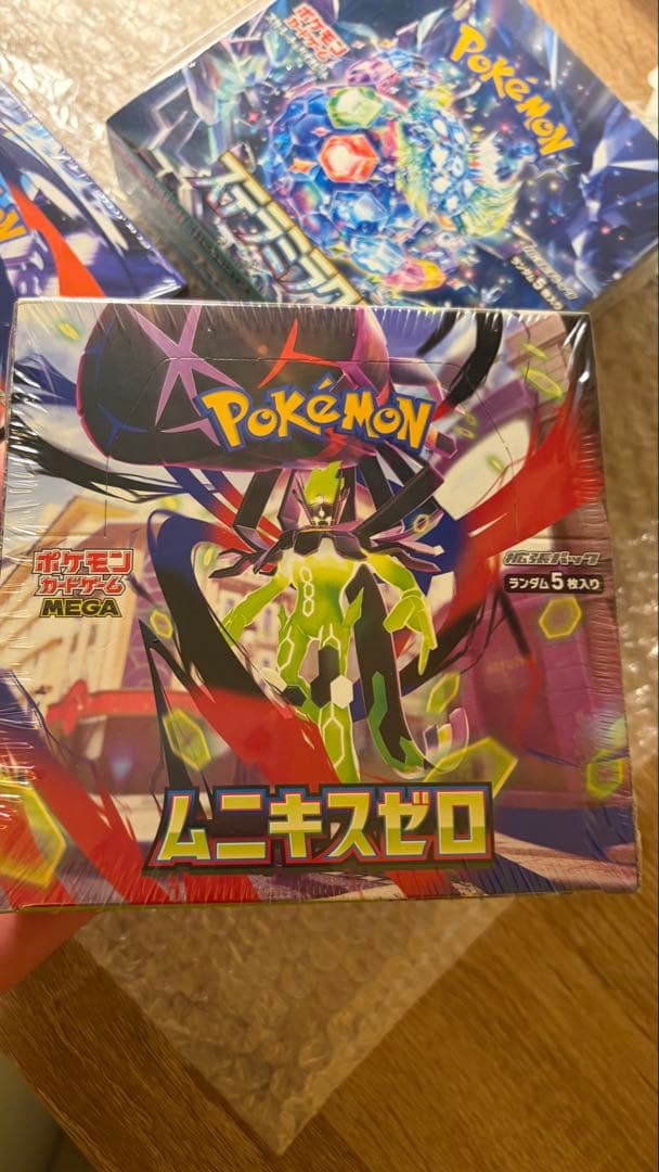 ポケモンカードbox3点