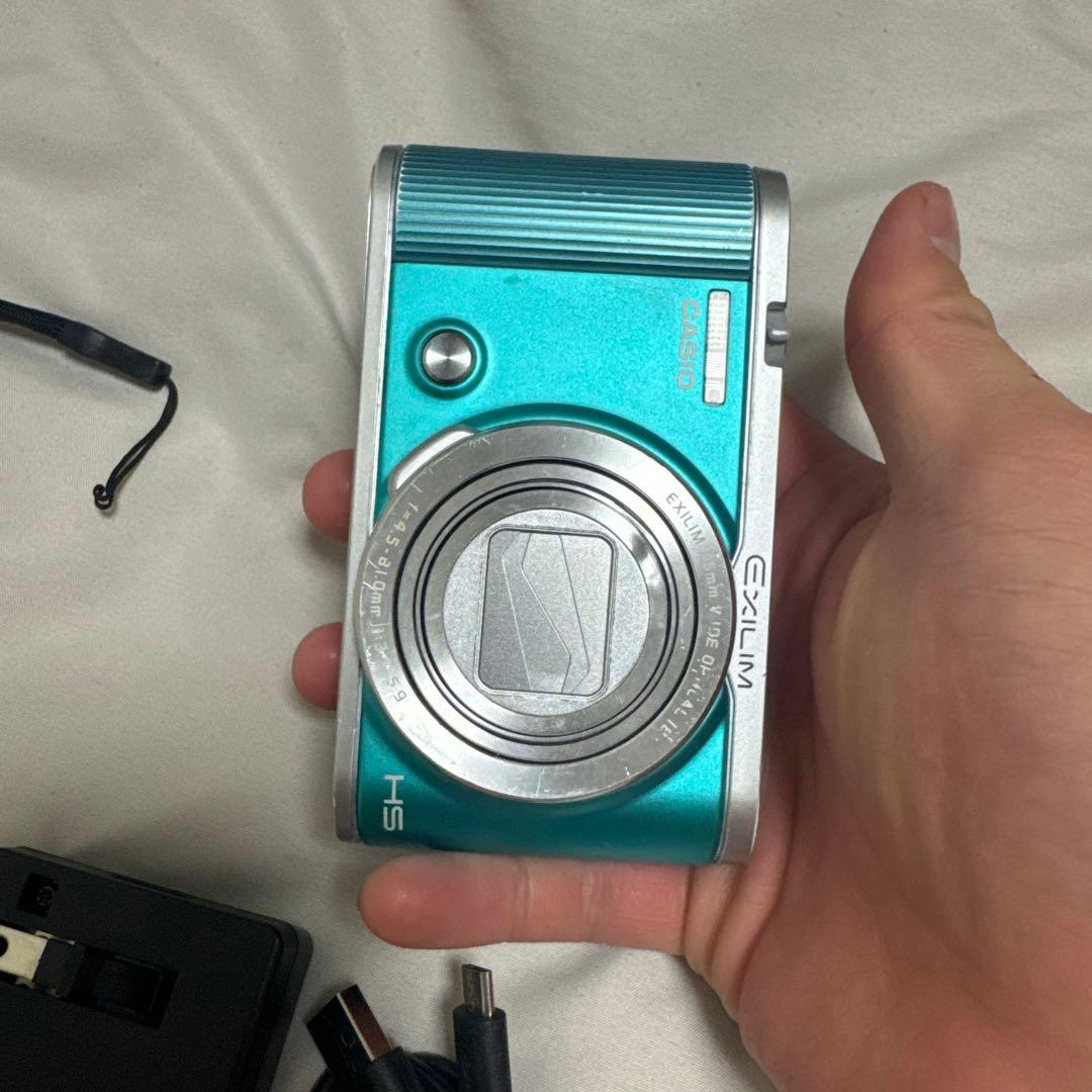 CASIO EXILIM ZR1800 青 コンパクトデジタルカメラ